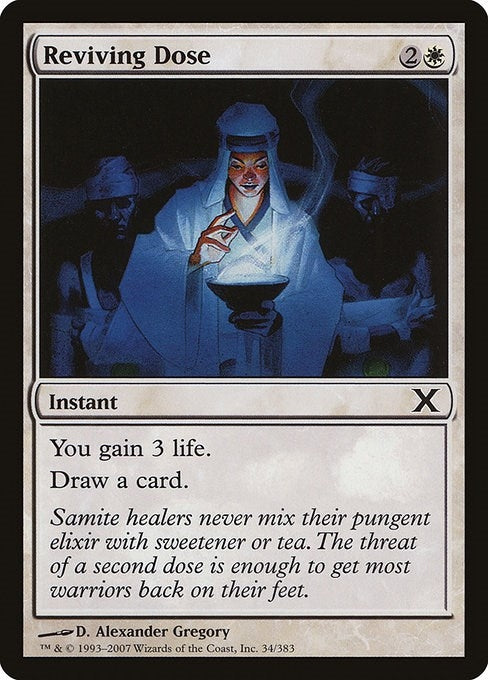 Image for Reviving Dose (34) (10E) - Magic: The Gathering