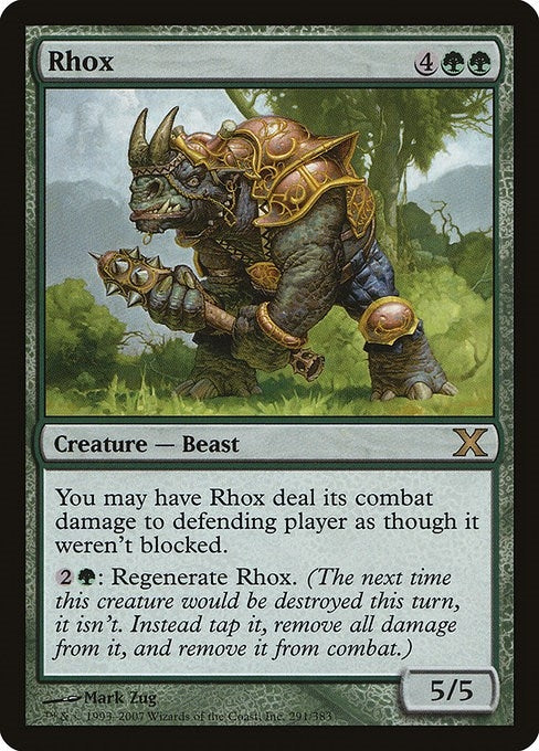 Image for Rhox (291) (10E) - Magic: The Gathering