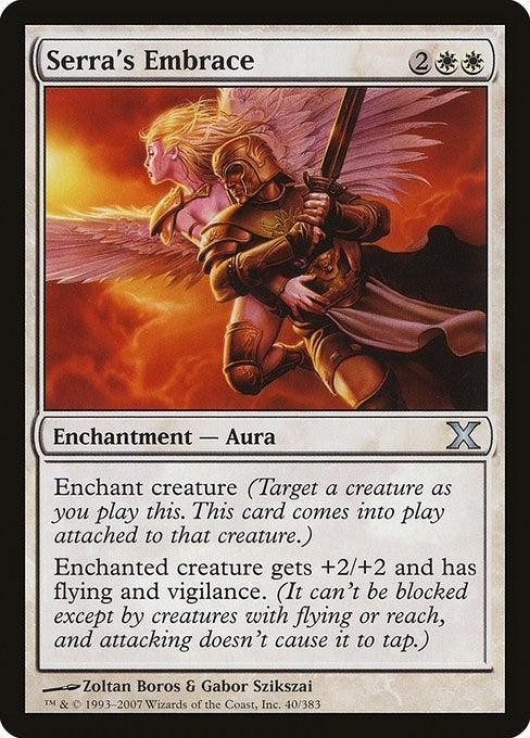 Image for Serra's Embrace (40) (10E) - Magic: The Gathering