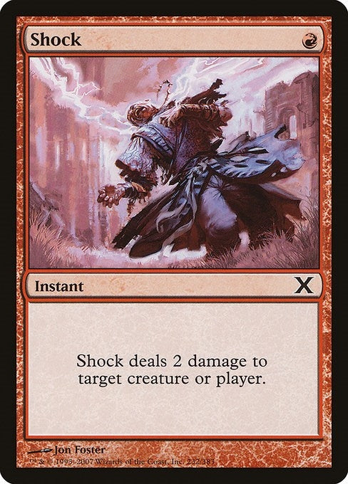 Image for Shock (232) (10E) - Magic: The Gathering