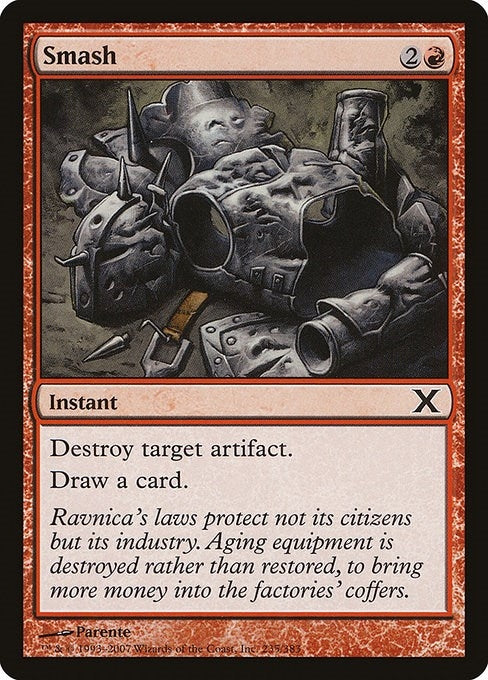 Image for Smash (235) (10E) - Magic: The Gathering