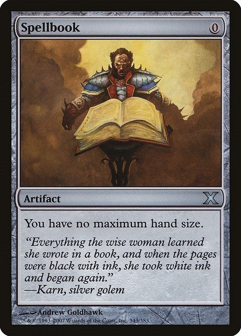 Image for Spellbook (343) (10E) - Magic: The Gathering