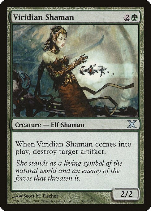Image for Viridian Shaman (308) (10E) - Magic: The Gathering