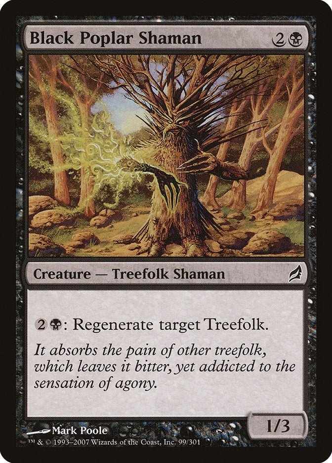 Image for Black Poplar Shaman (99) (LRW) - Magic: The Gathering
