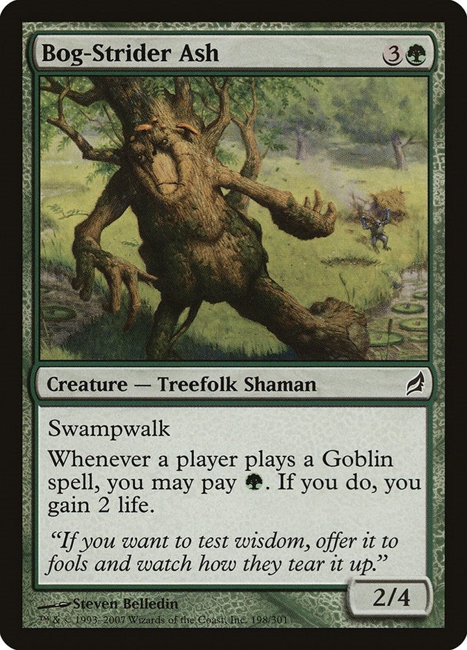 Image for Bog-Strider Ash (198) (LRW) - Magic: The Gathering
