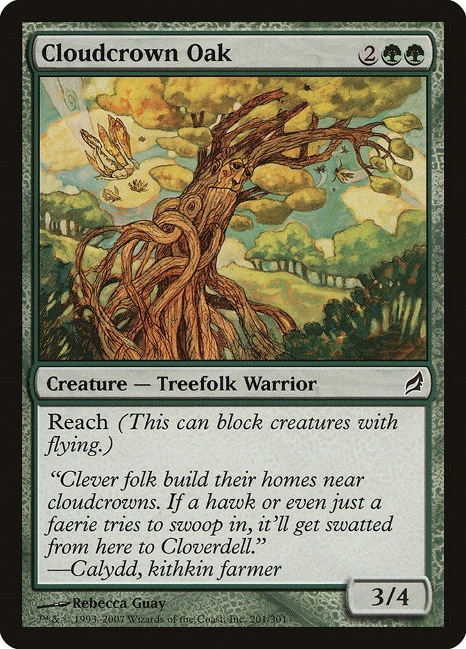 Image for Cloudcrown Oak (201) (LRW) - Magic: The Gathering