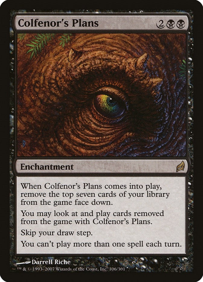Image for Colfenor's Plans (106) (LRW) - Magic: The Gathering