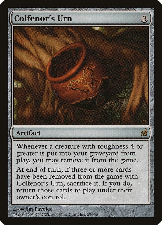 Image for Colfenor's Urn (254) (LRW) - Magic: The Gathering