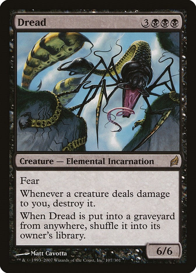 Image for Dread (107) (LRW) - Magic: The Gathering