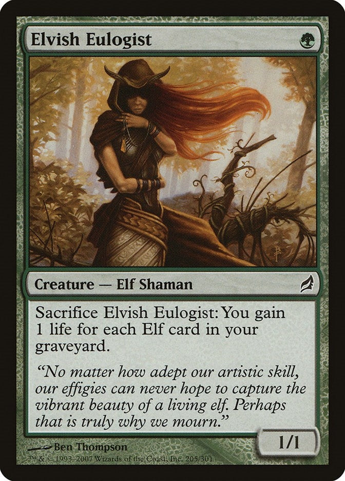 Image for Elvish Eulogist (205) (LRW) - Magic: The Gathering