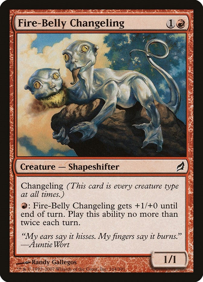 Image for Fire-Belly Changeling (164) (LRW) - Magic: The Gathering