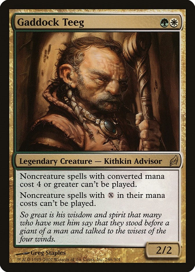 Image for Gaddock Teeg (248) (LRW) - Magic: The Gathering