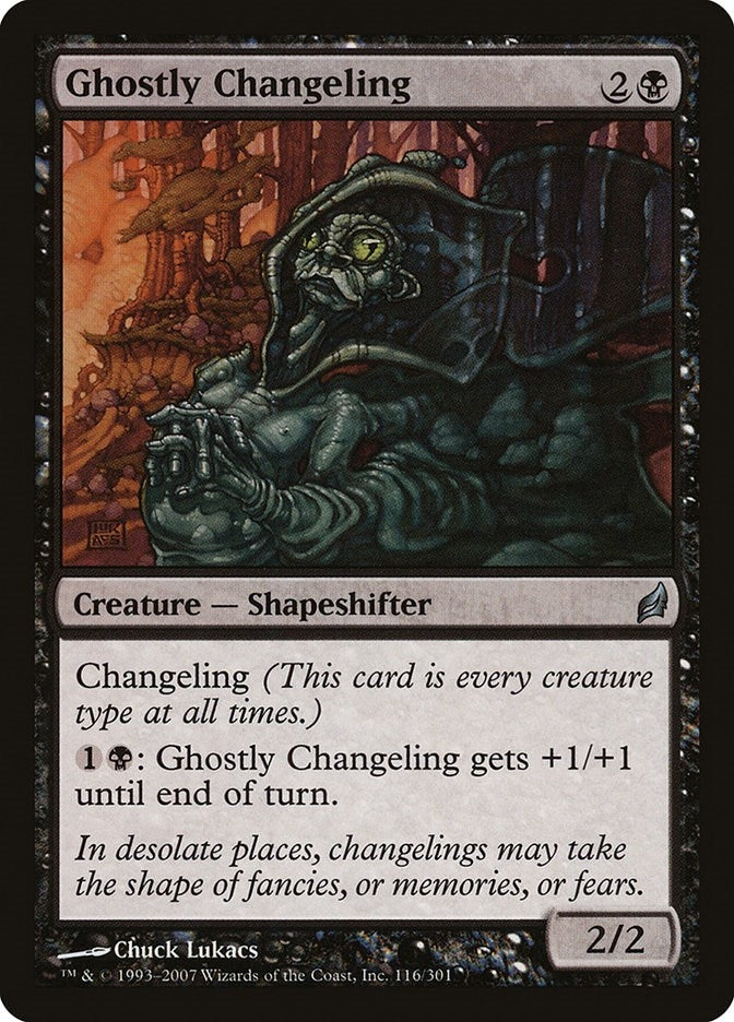 Image for Ghostly Changeling (116) (LRW) - Magic: The Gathering