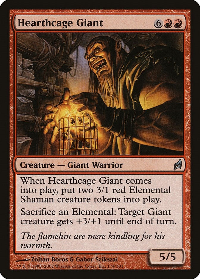 Image for Hearthcage Giant (174) (LRW) - Magic: The Gathering
