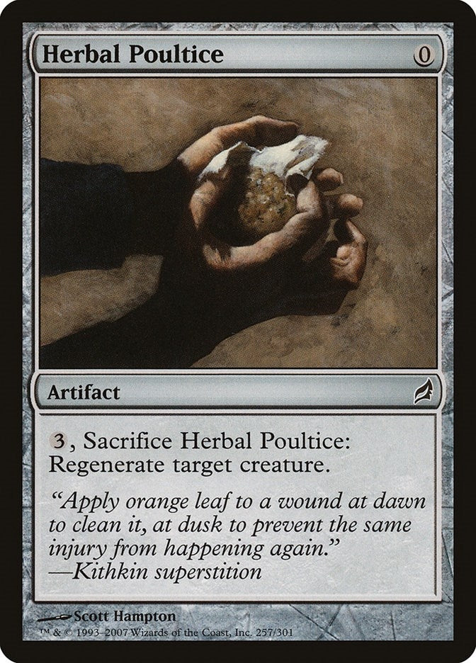 Image for Herbal Poultice (257) (LRW) - Magic: The Gathering