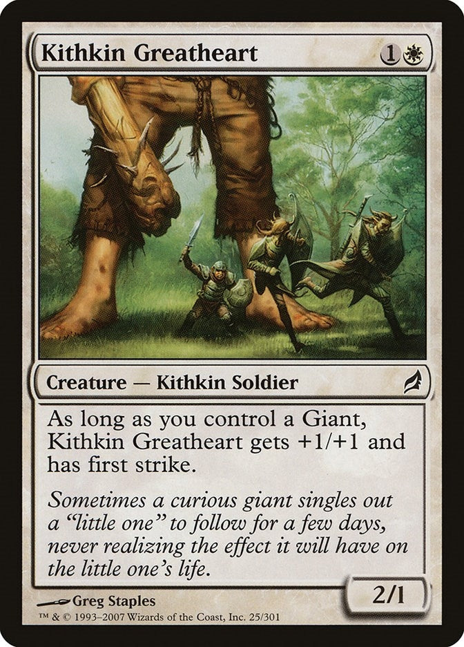 Image for Kithkin Greatheart (25) (LRW) - Magic: The Gathering