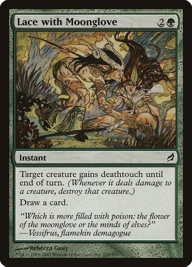 Image for Lace with Moonglove (225) (LRW) - Magic: The Gathering