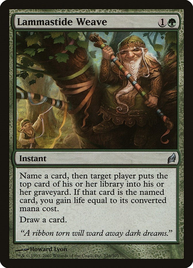 Image for Lammastide Weave (226) (LRW) - Magic: The Gathering
