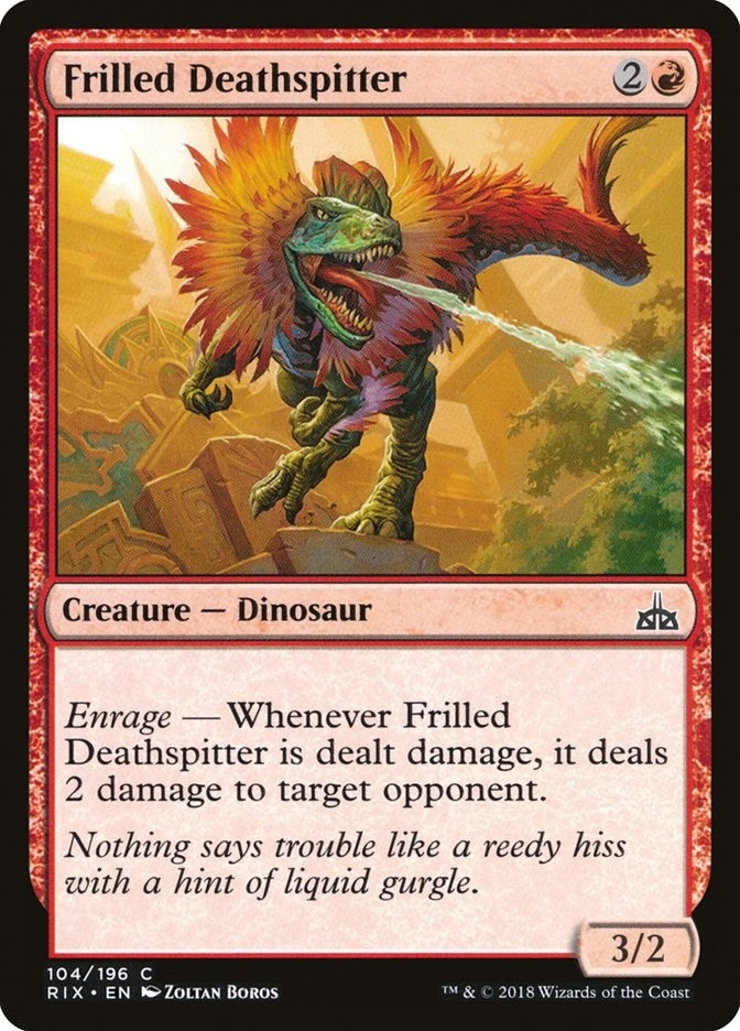 Frilled Deathspitter (104) (RIX) Japanese
