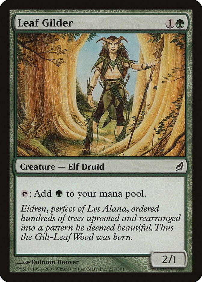 Image for Leaf Gilder (227) (LRW) - Magic: The Gathering