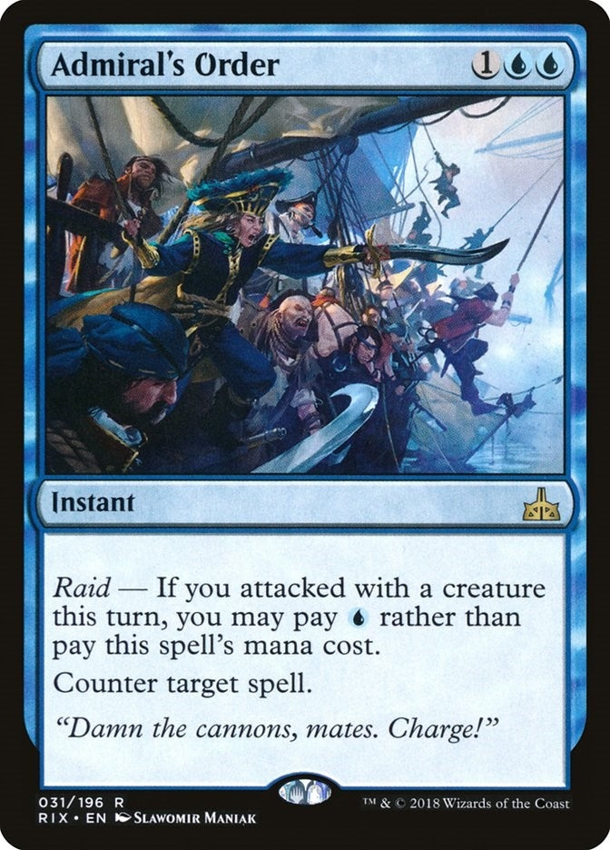 Admiral's Order (31) (RIX) Japanese