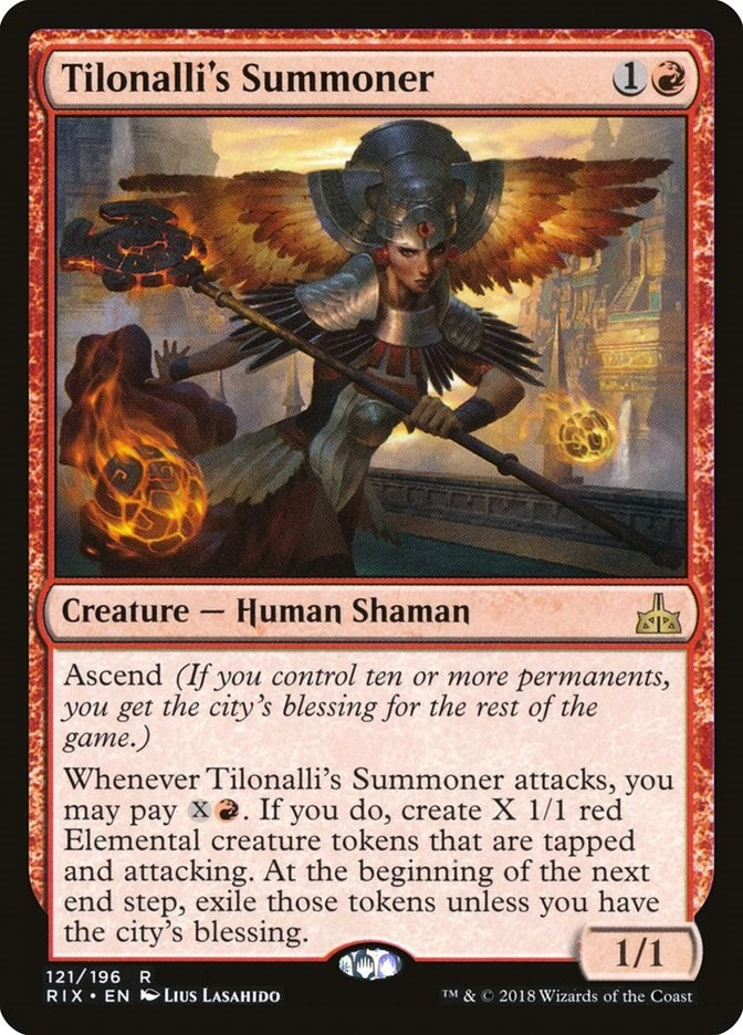 Tilonalli's Summoner (121) (RIX) Japanese