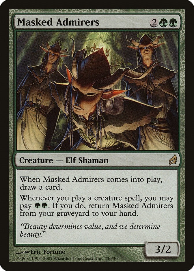 Image for Masked Admirers (230) (LRW) - Magic: The Gathering