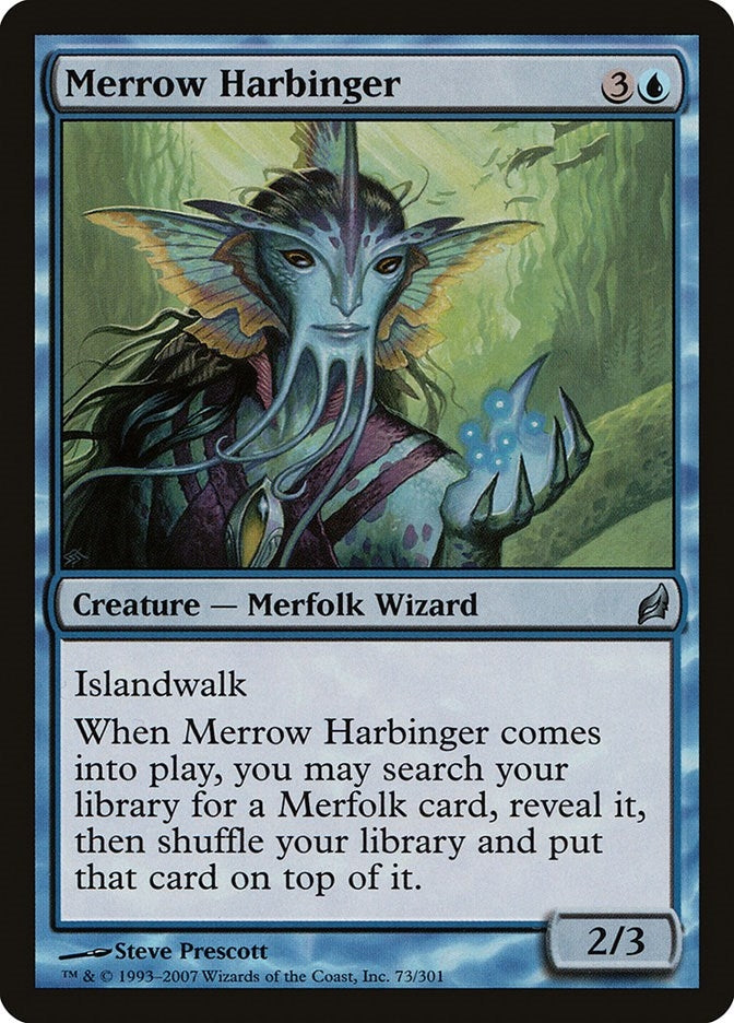 Image for Merrow Harbinger (73) (LRW) - Magic: The Gathering