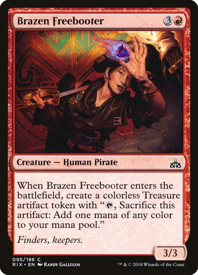 Brazen Freebooter (95) (RIX)