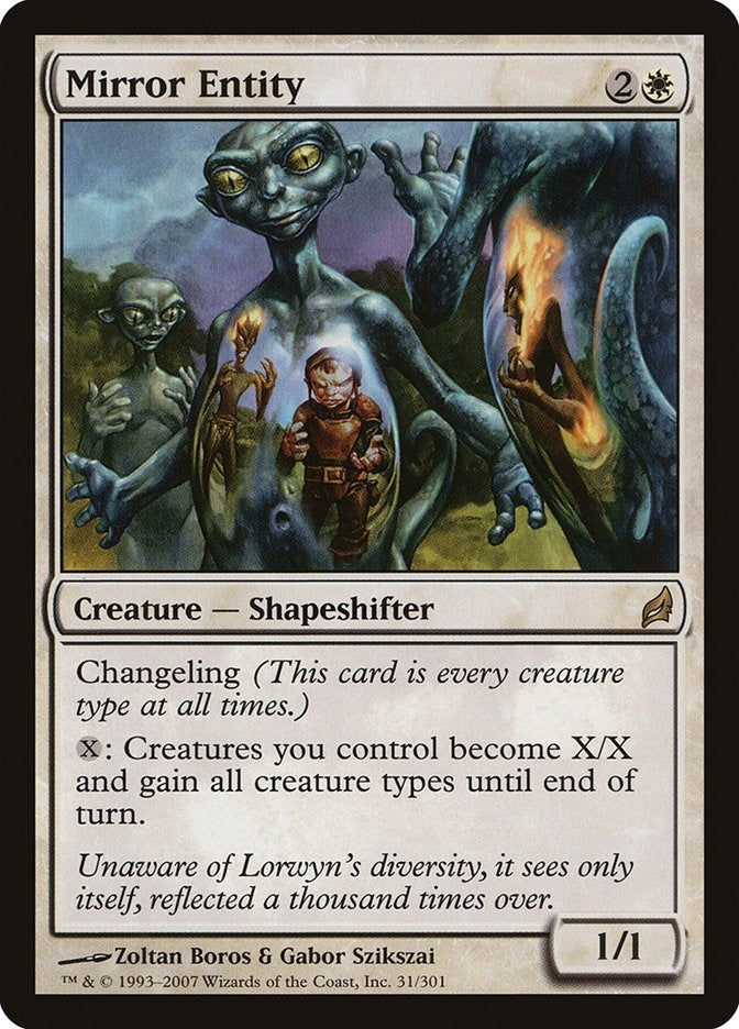 Image for Mirror Entity (31) (LRW) - Magic: The Gathering