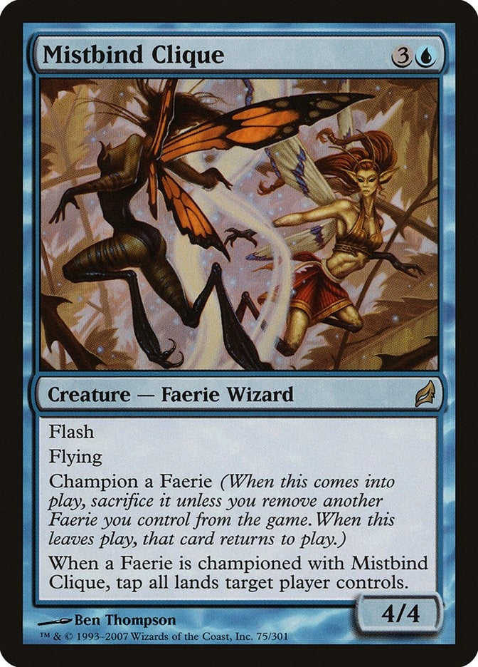 Image for Mistbind Clique (75) (LRW) - Magic: The Gathering