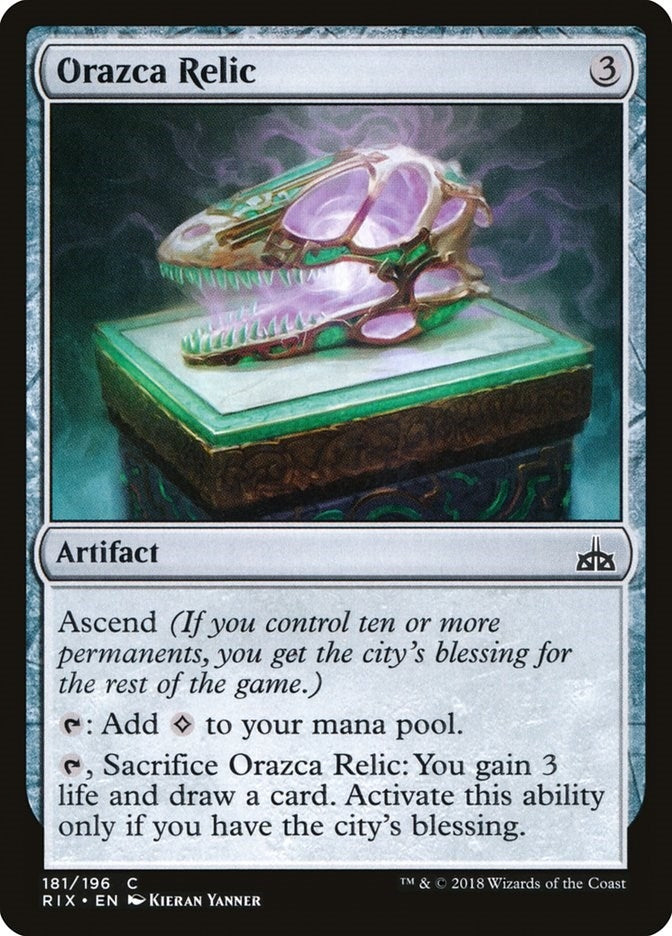 Orazca Relic (181) (RIX) Japanese