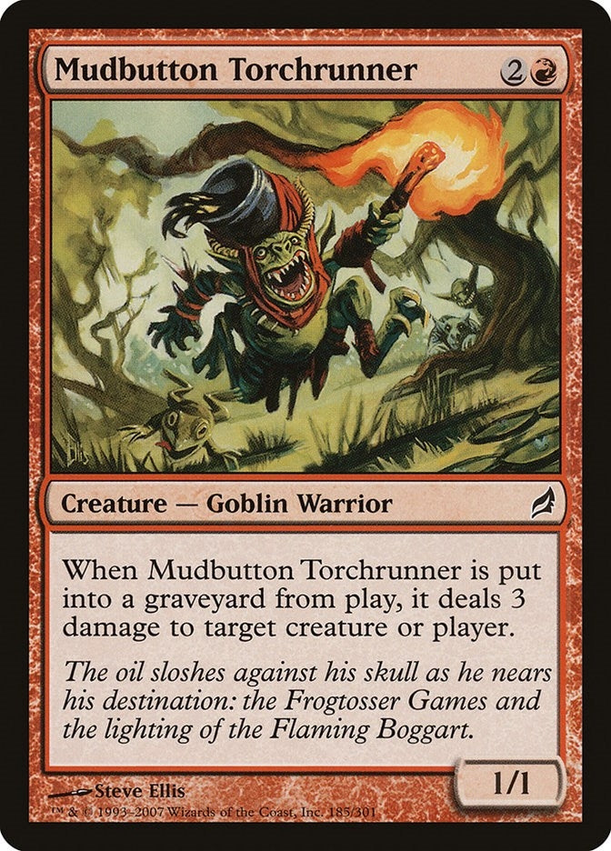 Image for Mudbutton Torchrunner (185) (LRW) - Magic: The Gathering