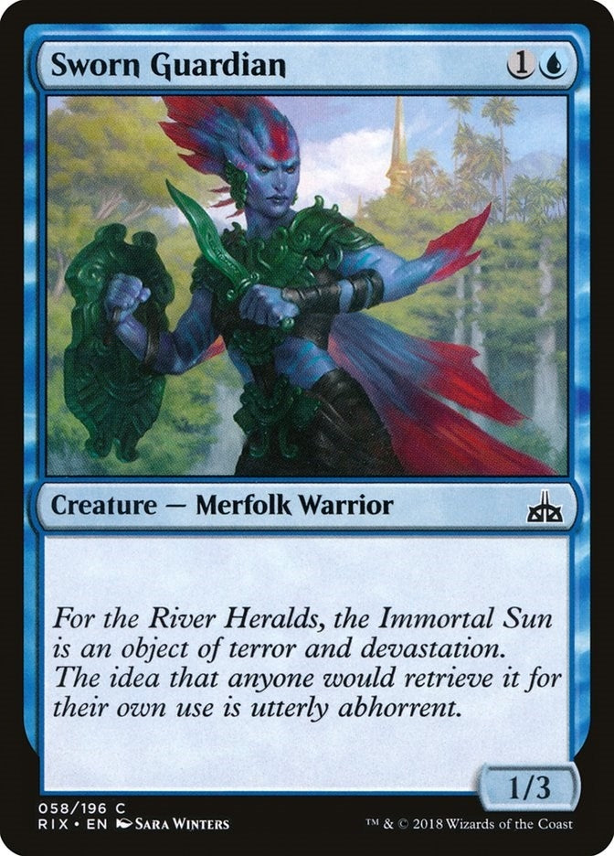Sworn Guardian (58) (RIX) Japanese