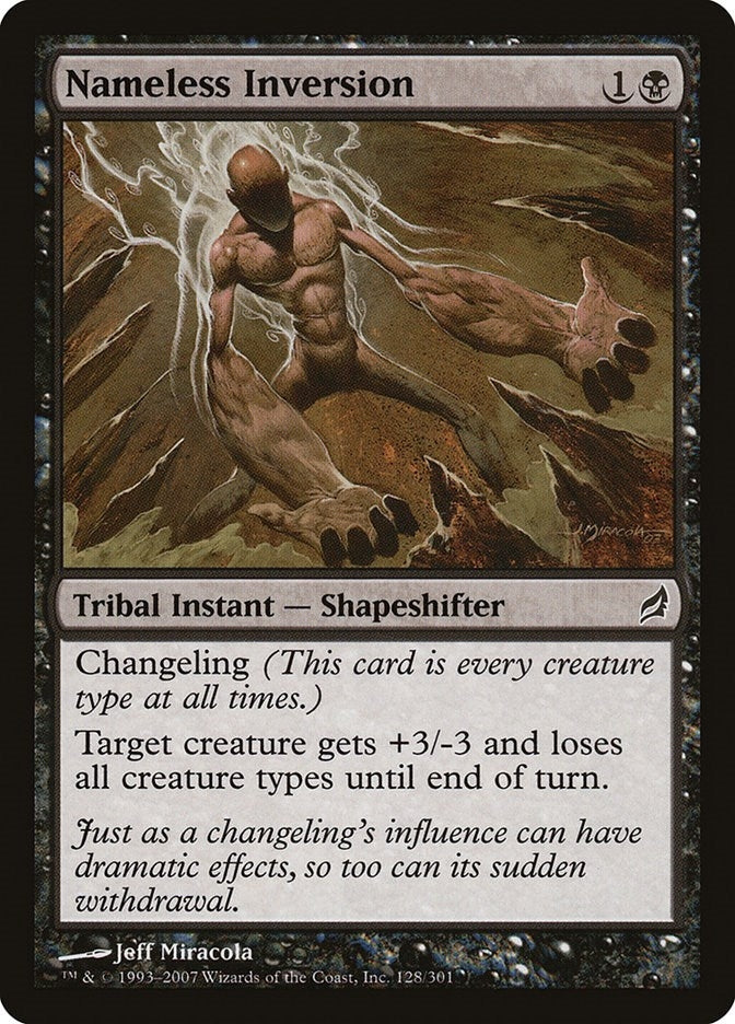 Image for Nameless Inversion (128) (LRW) - Magic: The Gathering