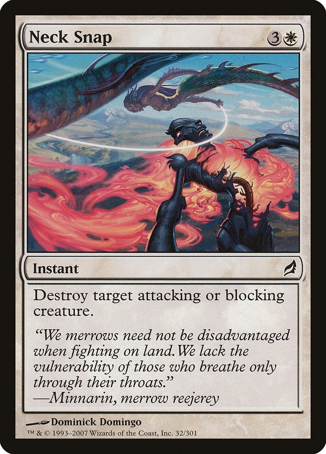 Image for Neck Snap (32) (LRW) - Magic: The Gathering