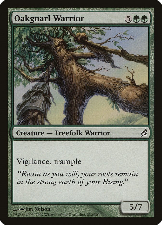 Image for Oakgnarl Warrior (232) (LRW) - Magic: The Gathering