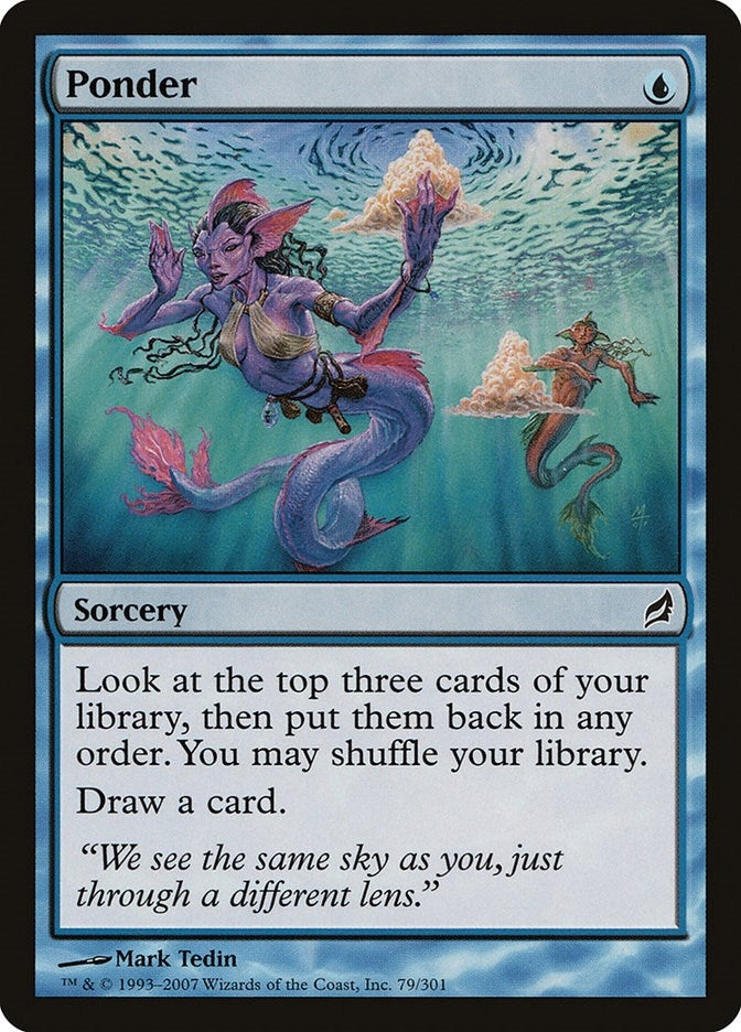 Image for Ponder (79) (LRW) - Magic: The Gathering