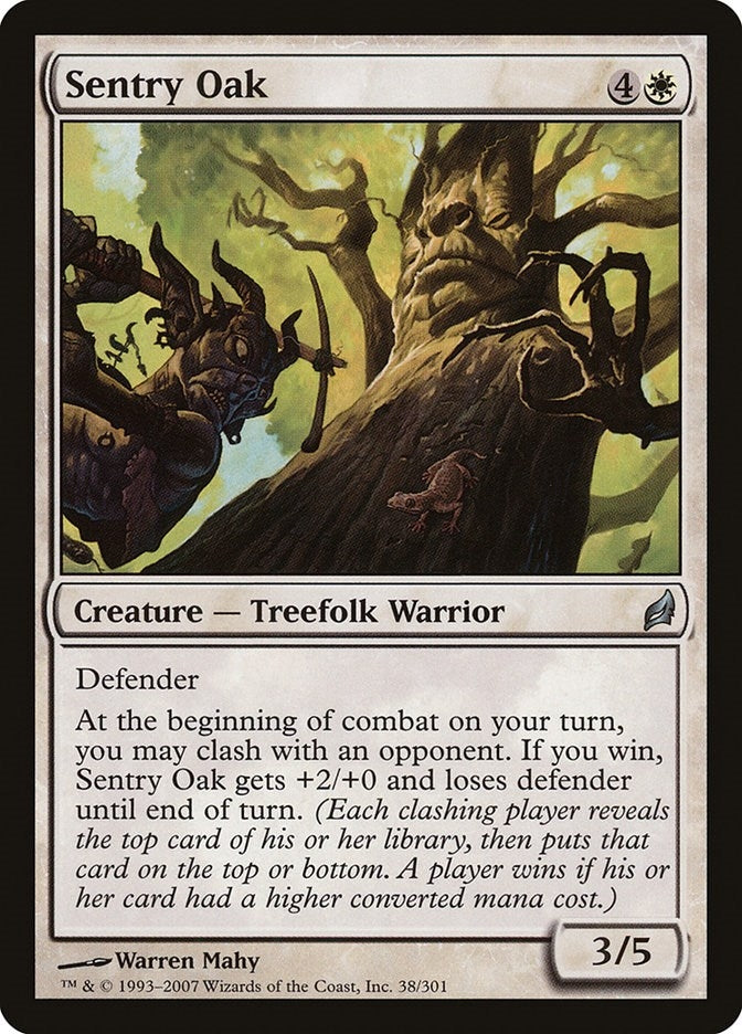 Image for Sentry Oak (38) (LRW) - Magic: The Gathering