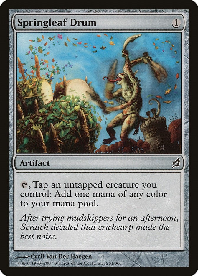 Image for Springleaf Drum (261) (LRW) - Magic: The Gathering