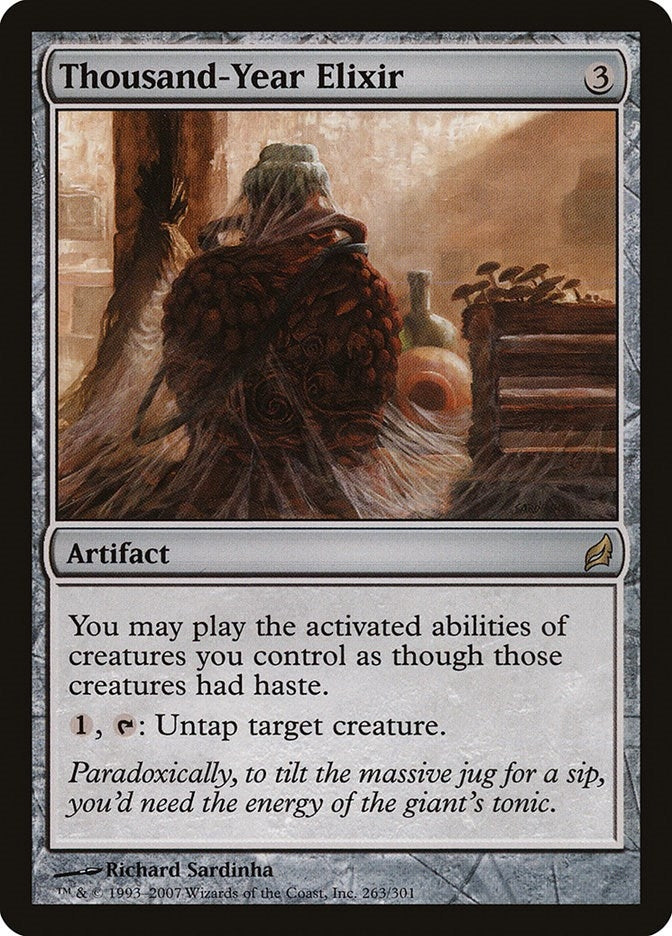 Image for Thousand-Year Elixir (263) (LRW) - Magic: The Gathering