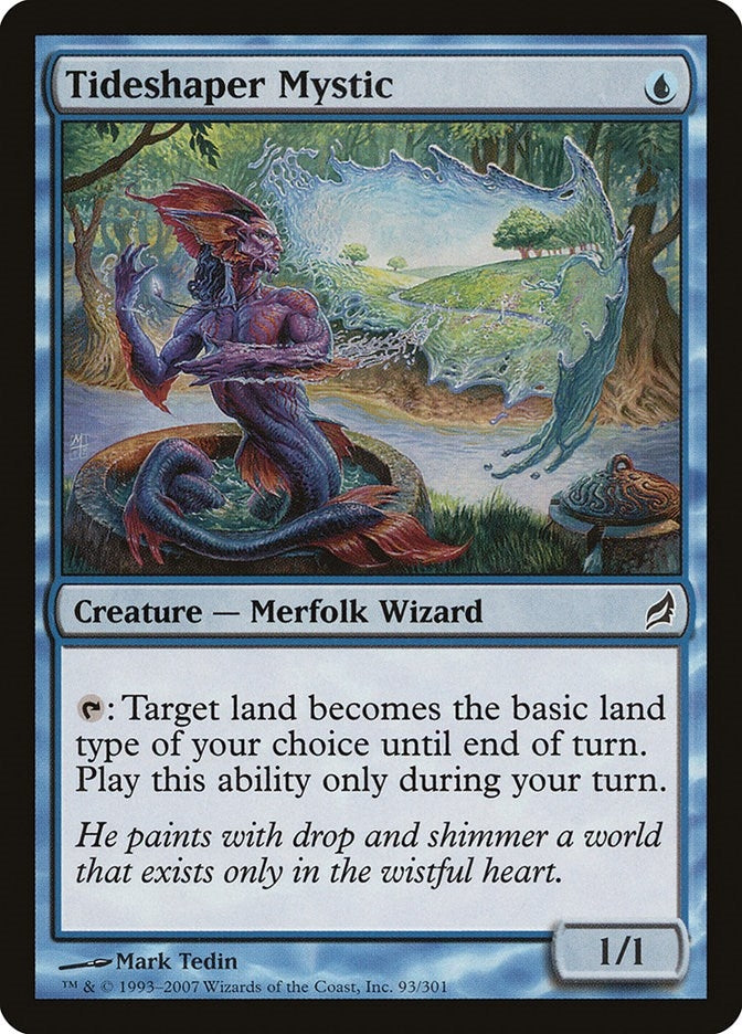 Image for Tideshaper Mystic (93) (LRW) - Magic: The Gathering