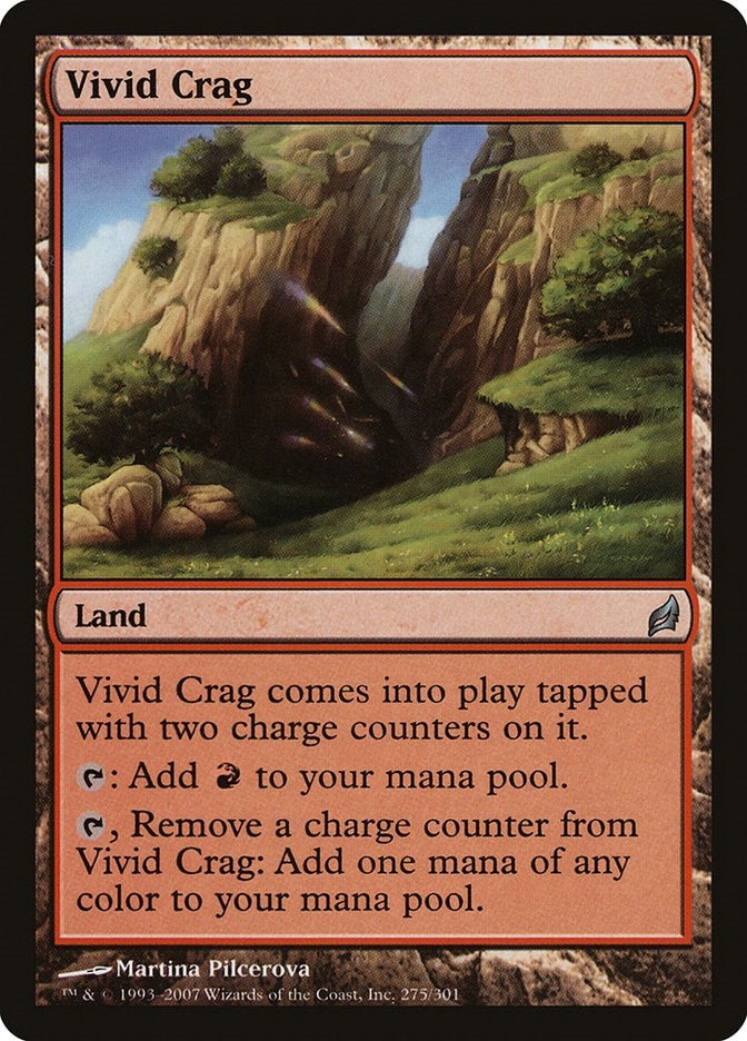 Image for Vivid Crag (275) (LRW) - Magic: The Gathering