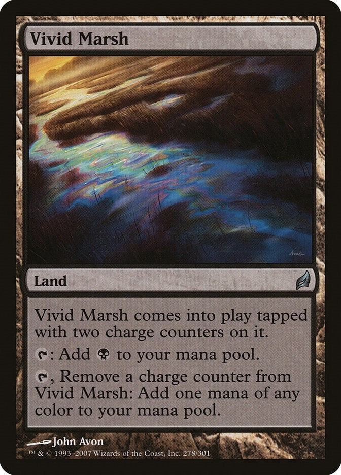 Image for Vivid Marsh (278) (LRW) - Magic: The Gathering