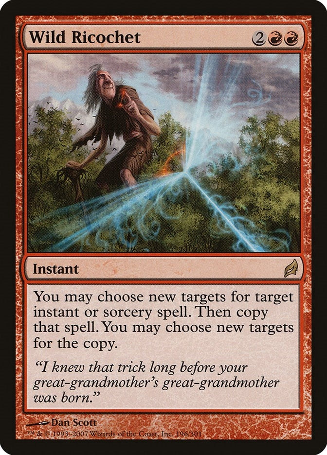 Image for Wild Ricochet (196) (LRW) - Magic: The Gathering