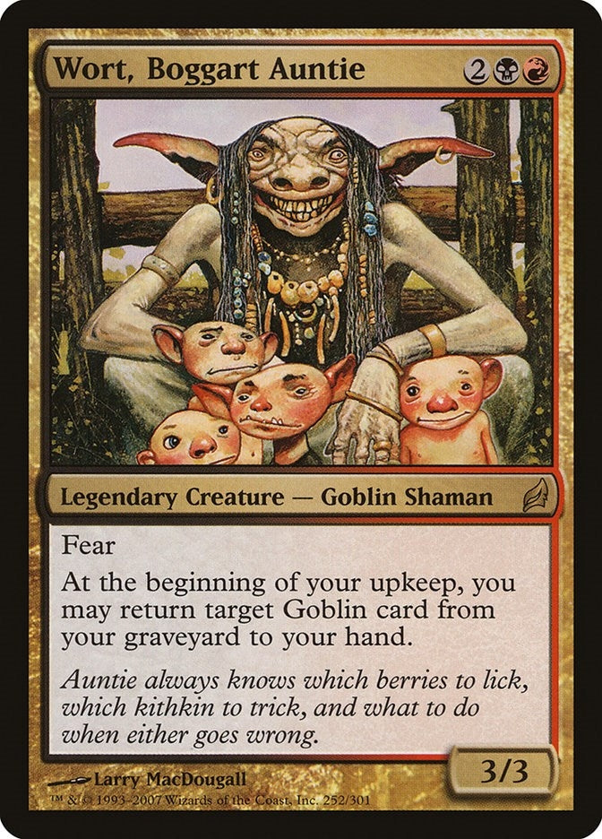 Image for Wort, Boggart Auntie (252) (LRW) - Magic: The Gathering