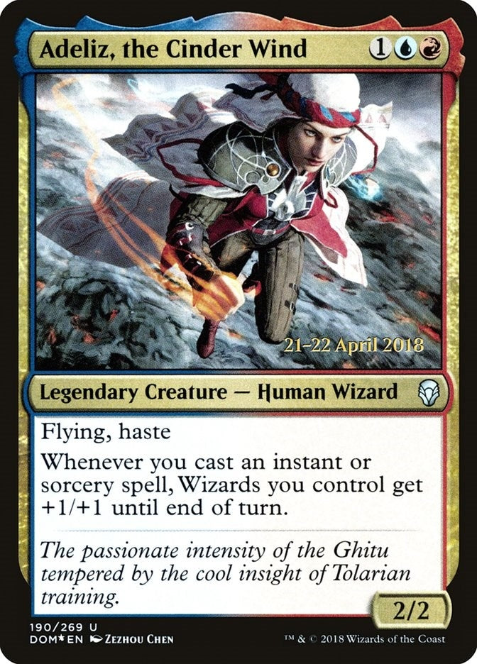 Image for Adeliz, the Cinder Wind (190) (PRE) - Magic: The Gathering