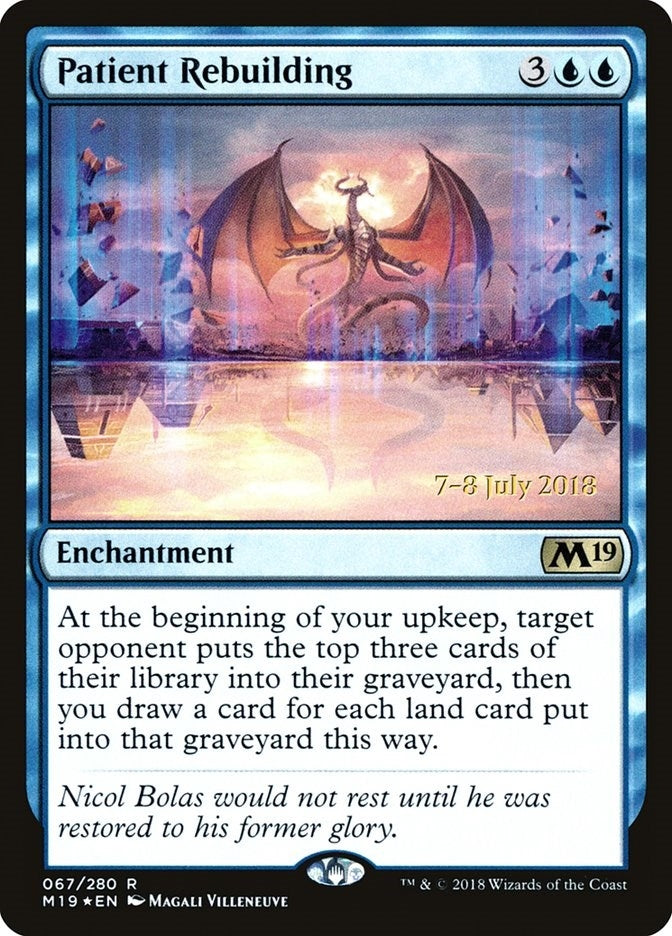 Image for Patient Rebuilding (67) (PRE) - Magic: The Gathering