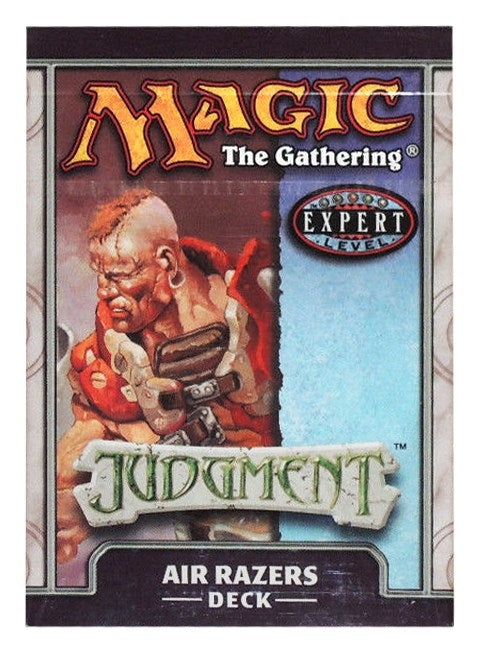 Image for Judgment Theme Deck - Air Razers - Magic: The Gathering