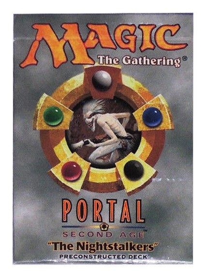 Image for Portal Second Age Theme Deck - The Nightstalkers - Magic: The Gathering